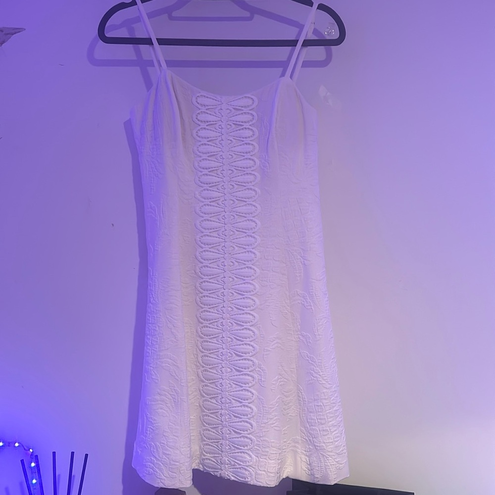 Lily pulitzer white mini dress